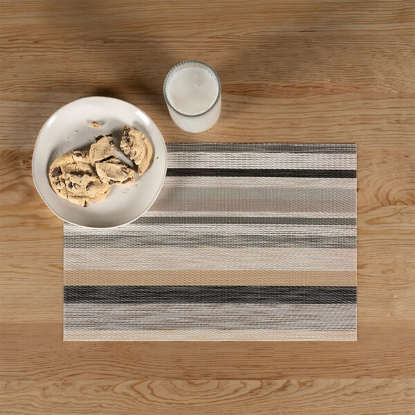 Manteles Individuales Textura Acero