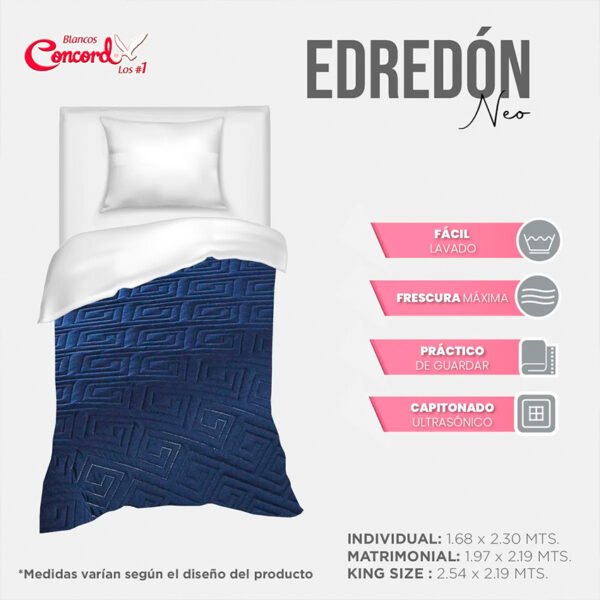 Edredón Neo Liso Doble Vista